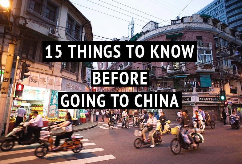 things to know before going to china